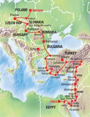 Complete Europe & the Middle East 7