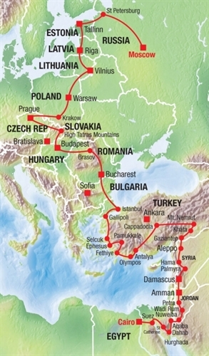 Complete Europe & the Middle East 6