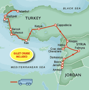 Amman to Istanbul Discovery