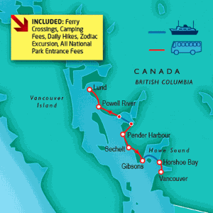 6 Day tour departing Vancouver - Highlights Vancouver, Lund, North Vancouver