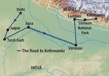 13 Day tour departing Delhi - Highlights Delhi, Jaipur, Agra, Varanasi, Kathmandu