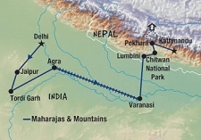 16 Day tour departing Delhi - Highlights Delhi, Jaipur, Agra, Varanasi, Pokhara, Kathmandu
