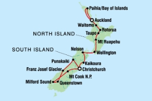 New Zealand Explorer Northbound