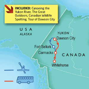 Classic Yukon River - Carmacks to Dawson City
