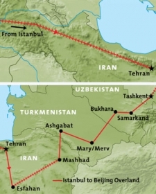 Istanbul to Beijing Overland