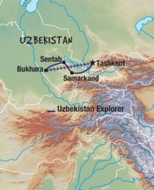 11 Day tour departing Tashkent - Highlights Tashkent, Samarkand, Bukhara
