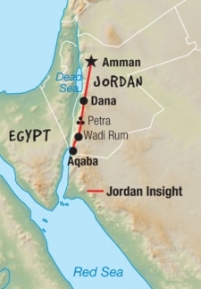 7 Day tour departing Amman - Highlights Amman, Aqaba, Petra, Jerash