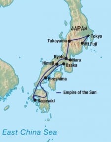 15 Day tour departing Tokyo - Highlights Tokyo, Takayama, Kyoto, Nara, Nagasaki, Yufuin, Hiroshima, Osaka