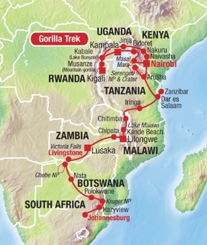 Kruger to Gorillas