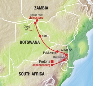 Kruger to Vic Falls