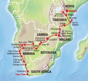 Nairobi to Cape