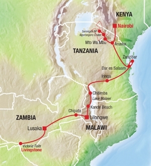 Nairobi to Vic Falls