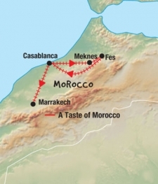 8 Day tour departing Casablanca - Highlights Casablanca, Fez, Marrakech