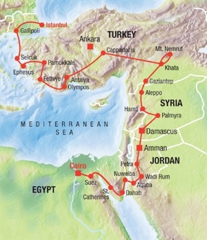 Cairo to Istanbul