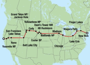 Experience America Eastbound