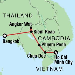 9 Day tour departing Bangkok - Highlights Bangkok, Siem Reap, Tonle Sap, Phnom Penh, Ho Chi Minh City