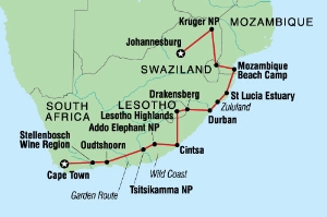 Kruger Coast & Cape