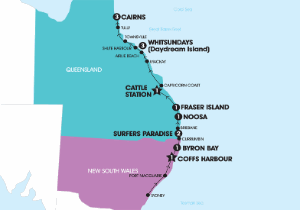 14 Day tour departing Sydney - Highlights Sydney, Coffs Harbour, Byron Bay, Brisbane, Mackay, Airlie Beach, Cairns, Townsville, Tully, Gold Coast, Port Douglas