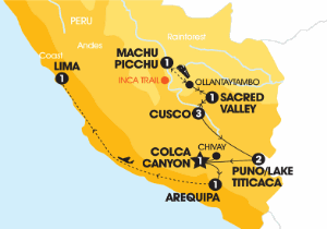 11 Day tour departing Cuzco - Highlights Cuzco, Aguas Calientes, San Pedro, Puno, Altiplano, White Mountain, Salinas, Coca, Chivay, Arequipa, Lima