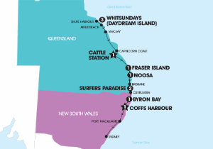 Coast and Whitsundays (Start Whitsundays)