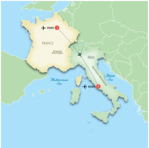 8 Day tour departing Paris - Highlights Paris, Versailles, Rome, Circus Maximus