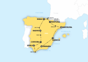 Spanish Spree (Winter) (Ends in Madrid)
