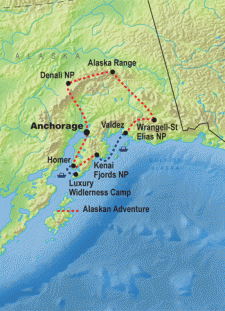13 Day tour departing Anchorage - Highlights Anchorage, Valdez