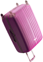 UFO pink suitcase