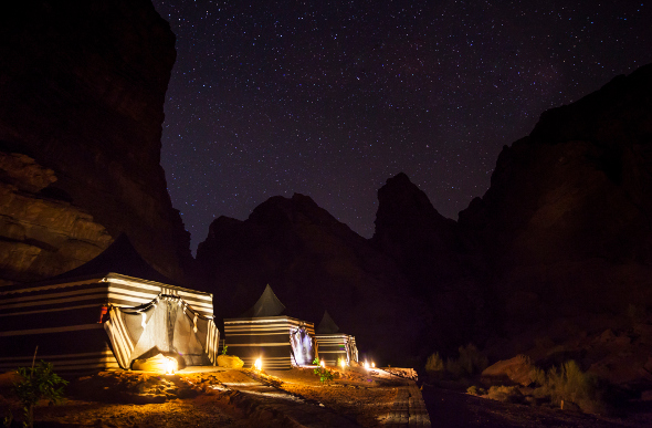 Dubai desert camping