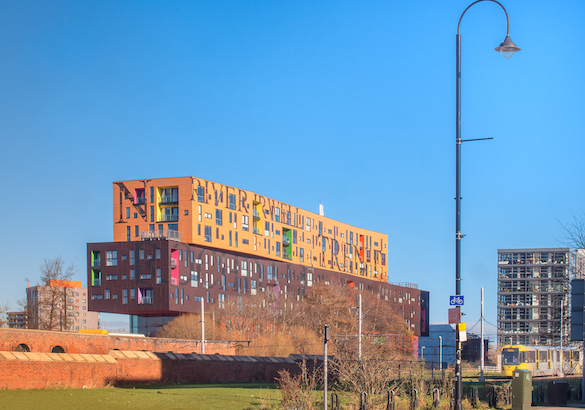 Manchester architecture gets an urban edge. Picture: Getty Images