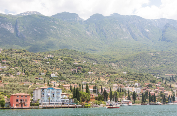 View from Lake Garda cruise
