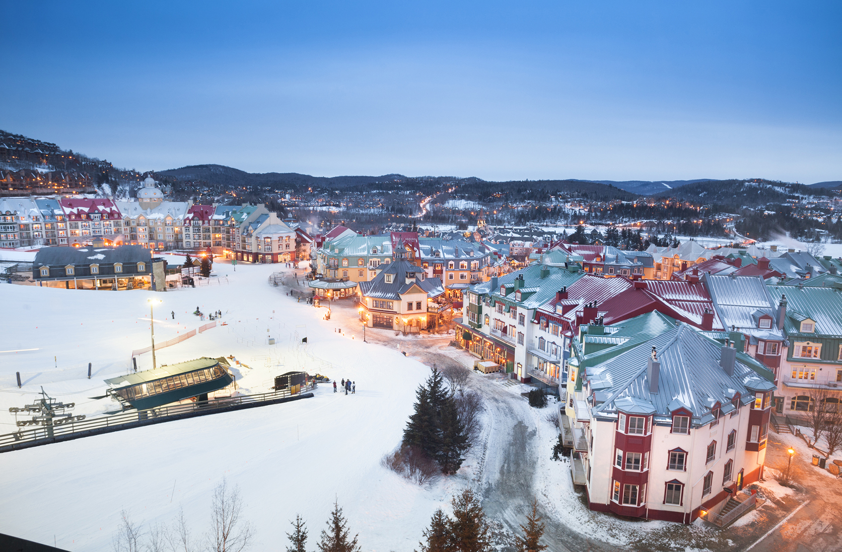 The picturesque village of Mont Tremblant