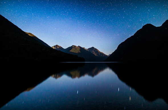 Lake Gunn in New Zealand