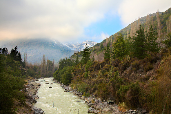 cajon del maipo rapids chile