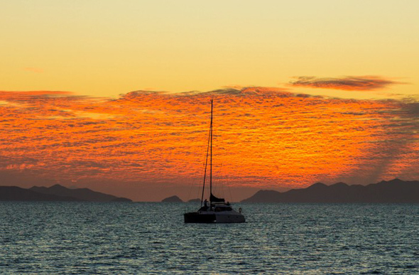 Whitsunday sunset