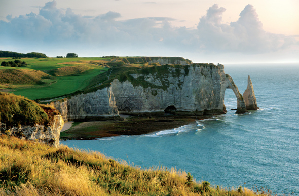 The coast of Normandy