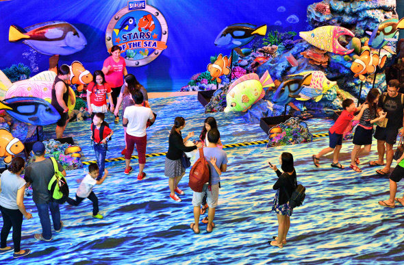  Siam Ocean World in Bangkok, Thailand, is one of Asia's best aquariums. Picture: Ronan O'Connell