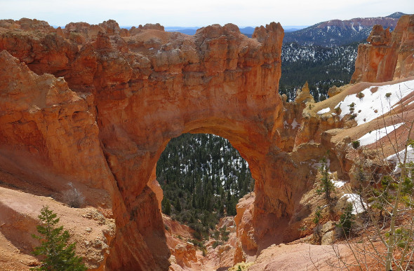 Natural Bridge in Bryce Canyon National Park, Utah, USA.