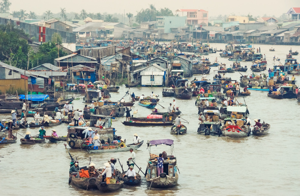 Cai Be Floating Markets