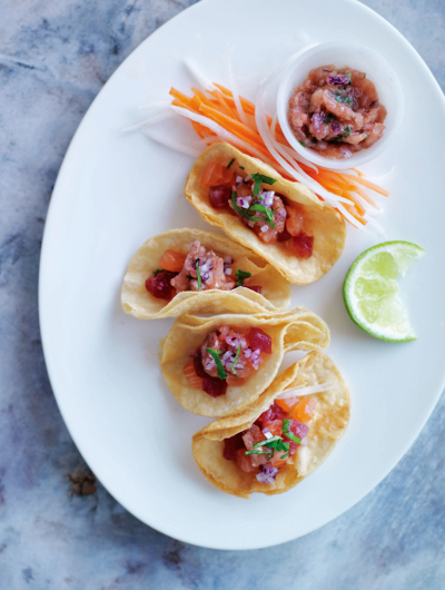 Plate of tacos