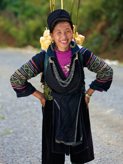 A local Vietnamese woman