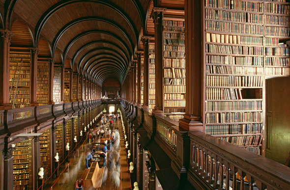 Trinity College library