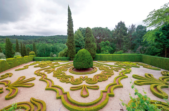 Gardens at Casa de Mateus