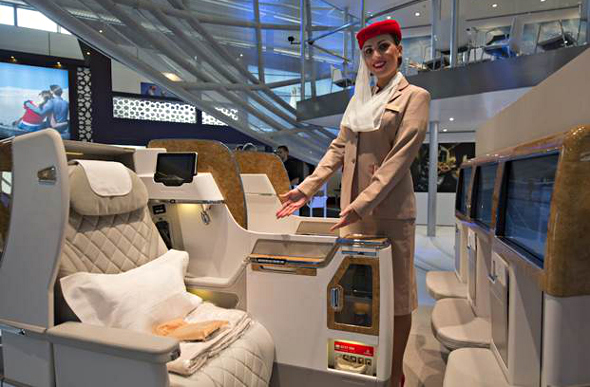 Emirates new Business Class seat
