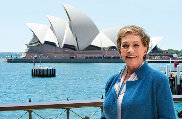 Julie Andrews in Sydney