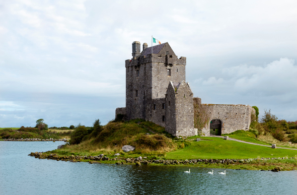Dunguaire Castle in Galway