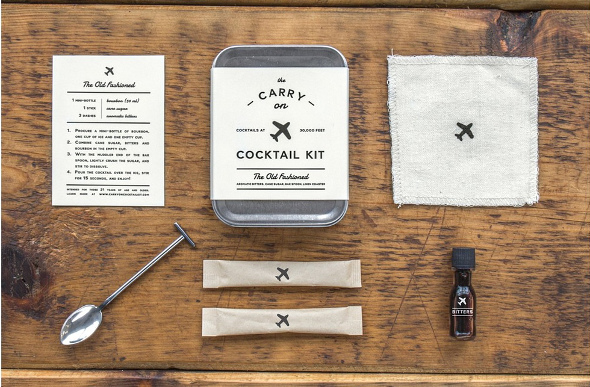 Carry-on cocktail kit