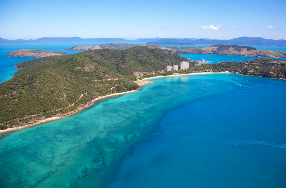 Hamilton Island aerial