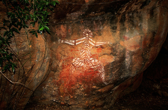 Stunning Aboriginal rock art at Ubirr in the Northern Territory.