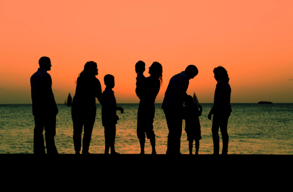  Hawaii, family, USA, Getty